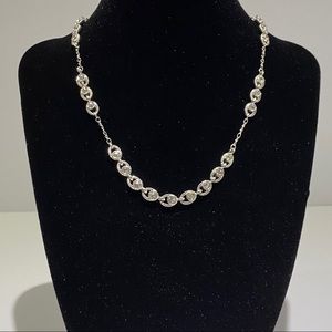 Napier Silver Tone Romantic Taylor Swift Necklace